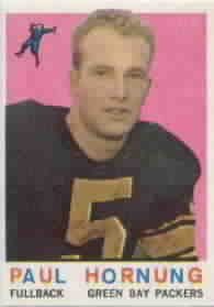 1959 Topps Football Cards